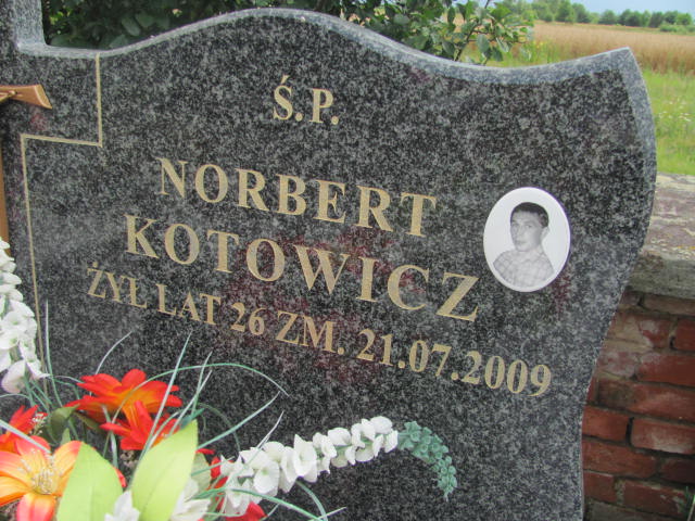 Norbert Jarosław Kotowicz 1982 Skaryszew - Grobonet - Wyszukiwarka osób pochowanych