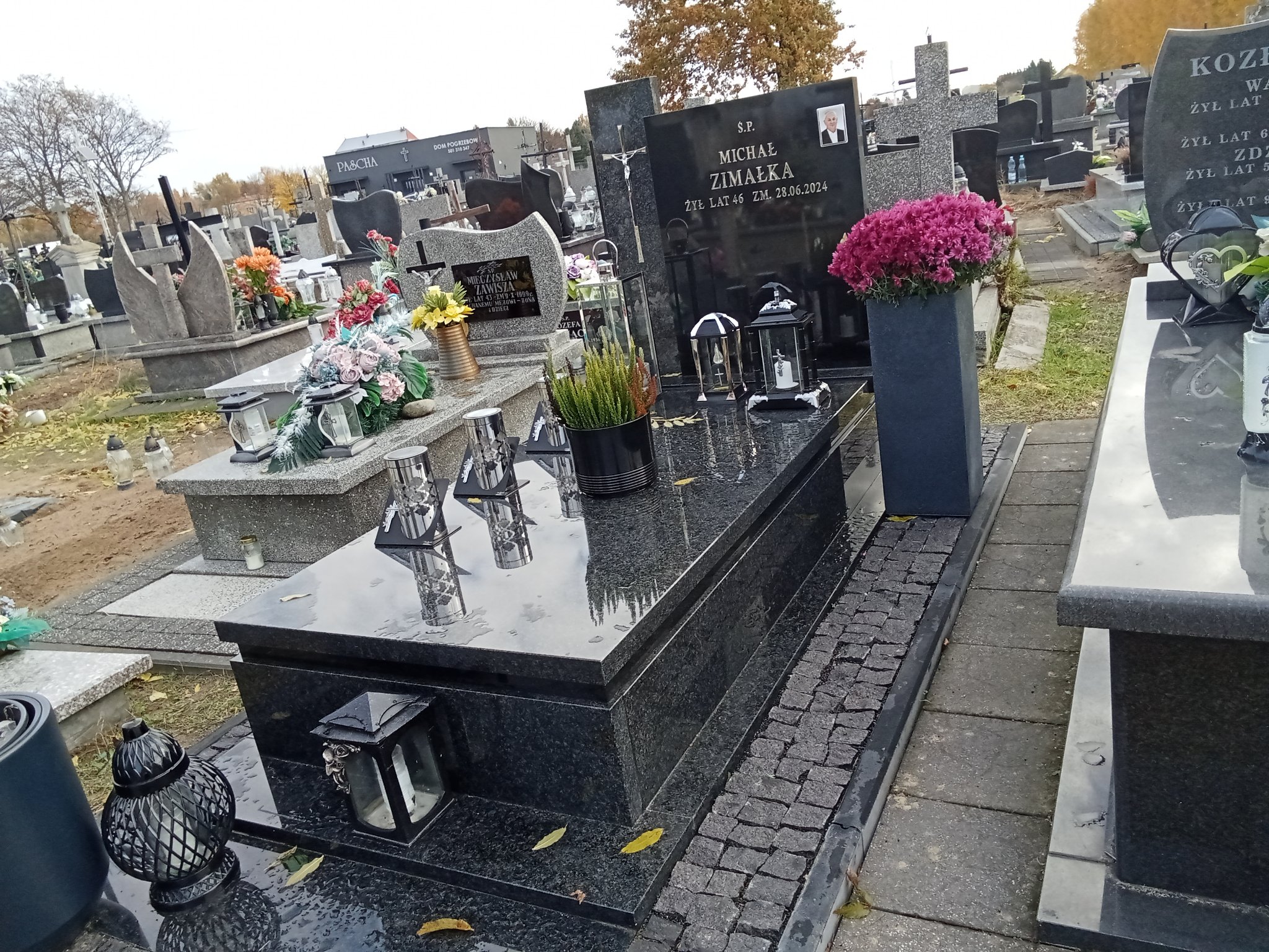 Grób Michał ZImałka