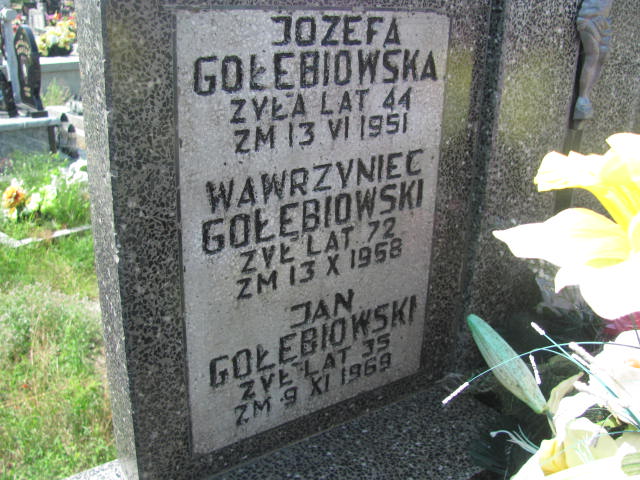 Stanisław Gołębiowski 1928 Skaryszew - Grobonet - Wyszukiwarka osób pochowanych