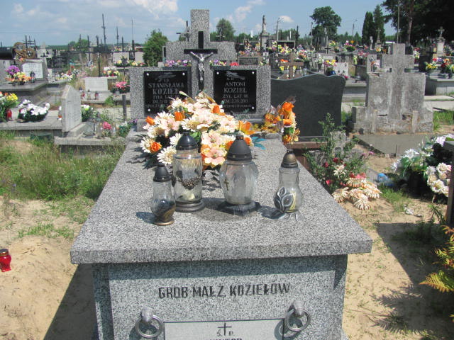 Grób Stanisława Kozieł