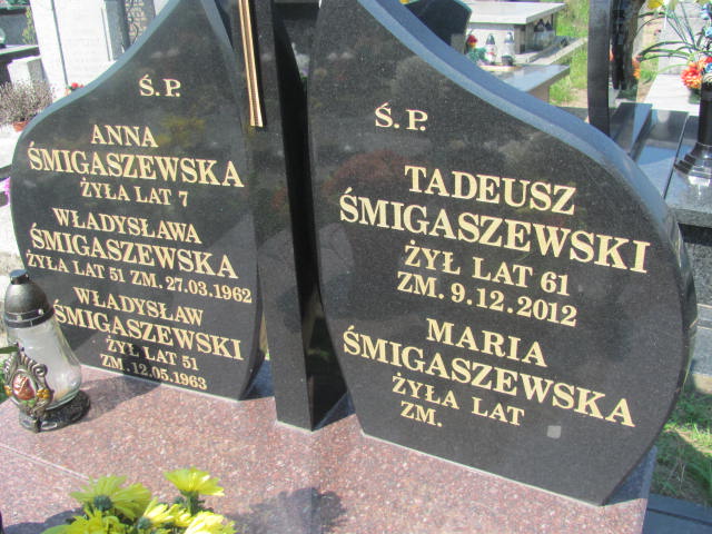 Władysława Śmigaszewska 1910 Skaryszew - Grobonet - Wyszukiwarka osób pochowanych