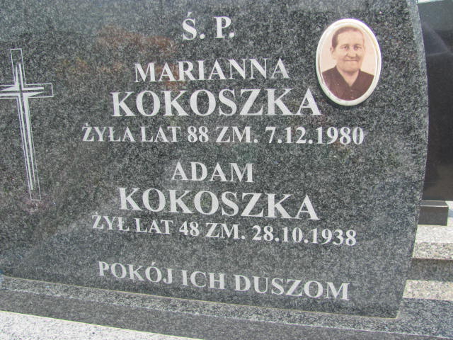 Marianna Kokoszka 1892 Skaryszew - Grobonet - Wyszukiwarka osób pochowanych