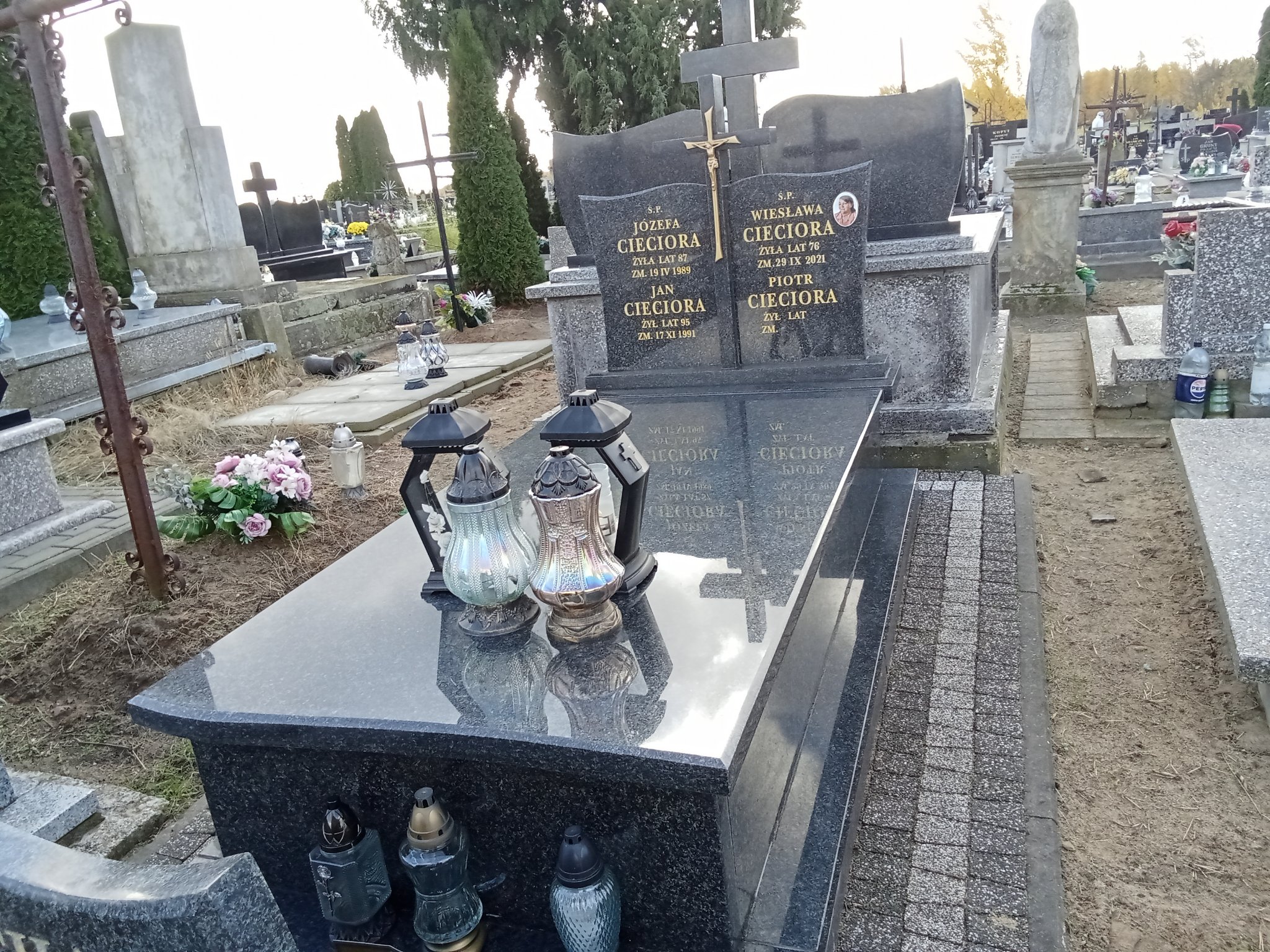 Grób Piotr Cieciora
