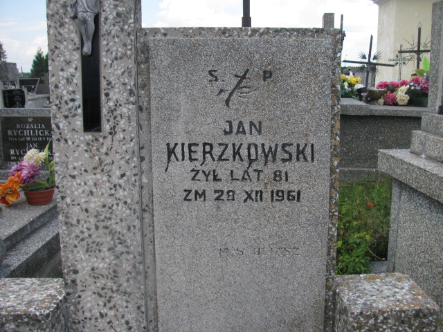 Jan Kierzkowski 1881 Skaryszew - Grobonet - Wyszukiwarka osób pochowanych