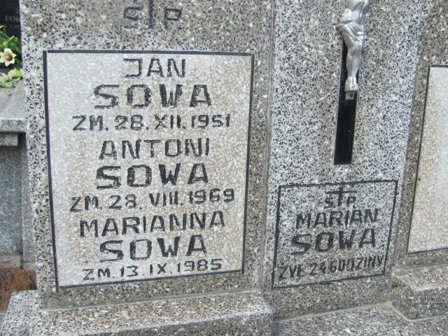 Antoni Sowa 1894 Skaryszew - Grobonet - Wyszukiwarka osób pochowanych