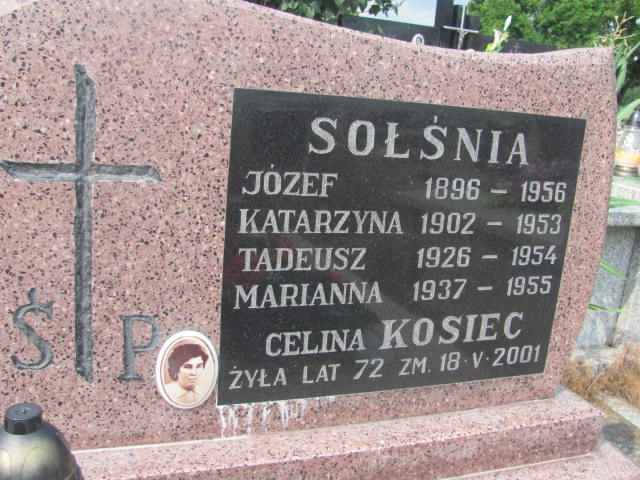 Marianna Sołśnia 1936 Skaryszew - Grobonet - Wyszukiwarka osób pochowanych