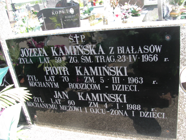 Piotr Kamiński 1893 Skaryszew - Grobonet - Wyszukiwarka osób pochowanych