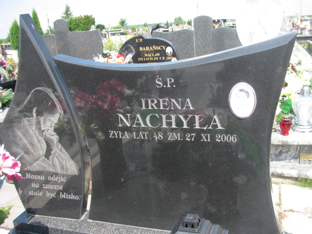 Irena Zofia Nachyła 1958 Skaryszew - Grobonet - Wyszukiwarka osób pochowanych
