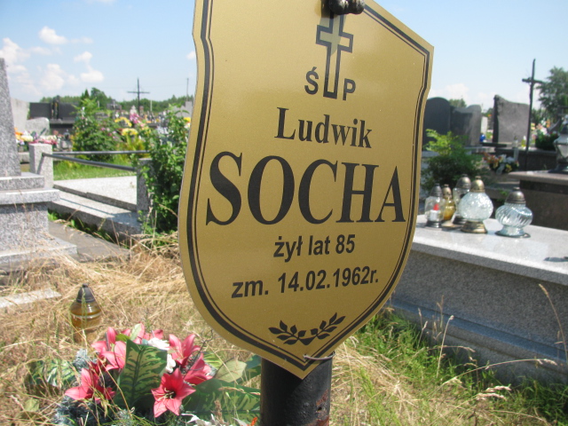 Ludwik Socha 1887 Skaryszew - Grobonet - Wyszukiwarka osób pochowanych