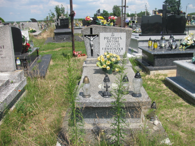 Grób Franciszka Przybyś