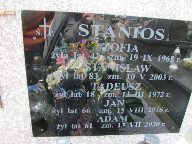 Zofia Stanios 1921 Skaryszew - Grobonet - Wyszukiwarka osób pochowanych