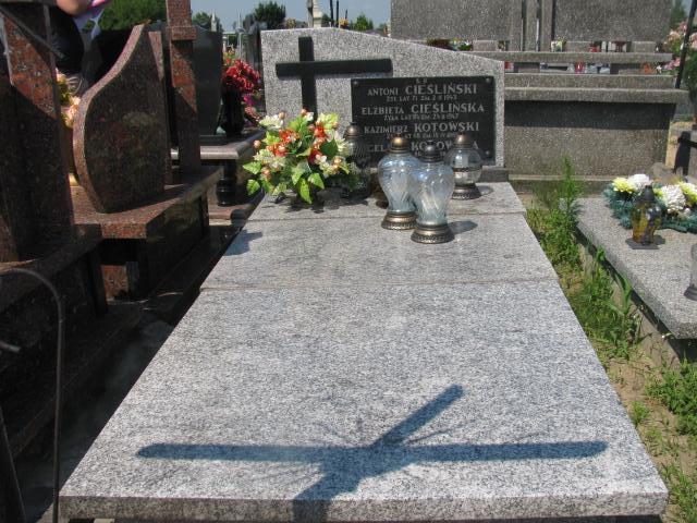 Grób Kazimiera Lewandowska
