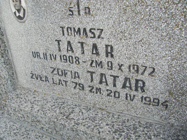 Tomasz Tatar 1908 Skaryszew - Grobonet - Wyszukiwarka osób pochowanych