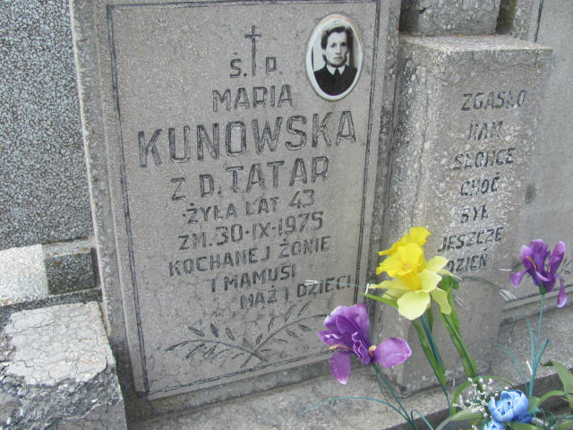 Maria Kunowska 1932 Skaryszew - Grobonet - Wyszukiwarka osób pochowanych