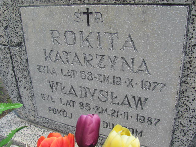 Katarzyna Rokita 1903 Skaryszew - Grobonet - Wyszukiwarka osób pochowanych