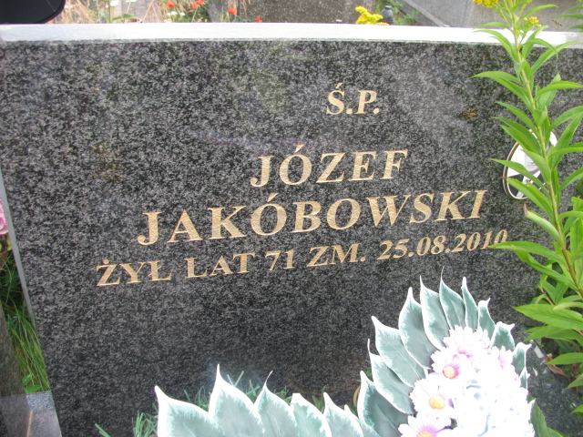 Józef Jakóbowski 1939 Skaryszew - Grobonet - Wyszukiwarka osób pochowanych