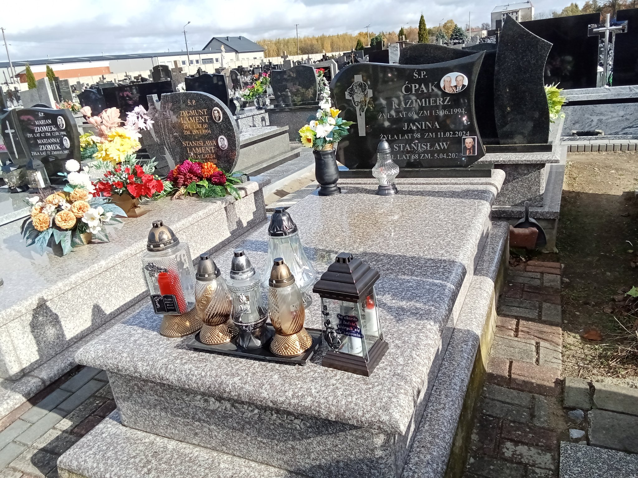 Grób Stanisław Ćpak