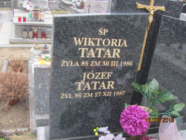 Wiktoria Tatar 1901 Skaryszew - Grobonet - Wyszukiwarka osób pochowanych